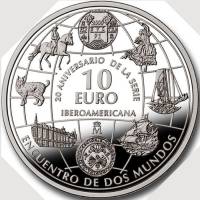() Монета Испания 2012 год 10 евро ""  Биметалл (Серебро - Ниобиум)  PROOF